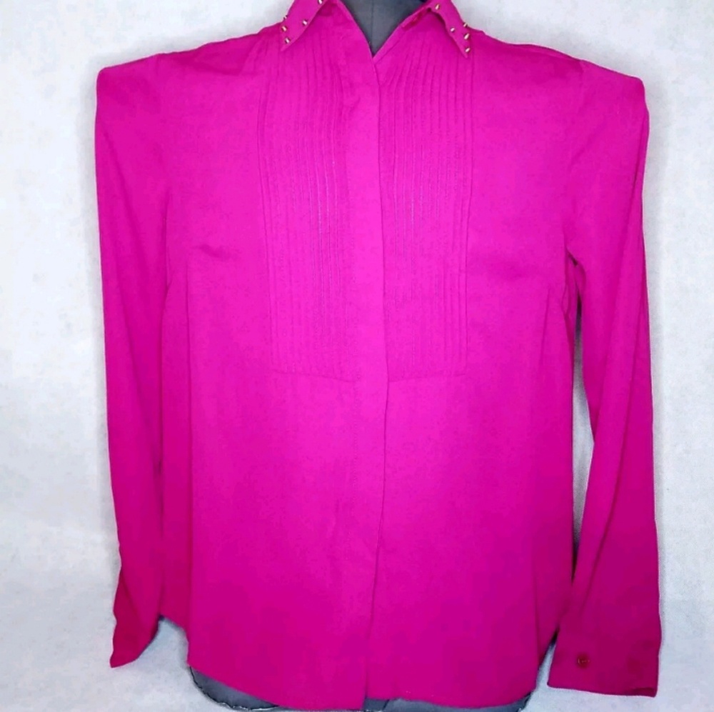Tea N Rose Pink Button Up Shirt